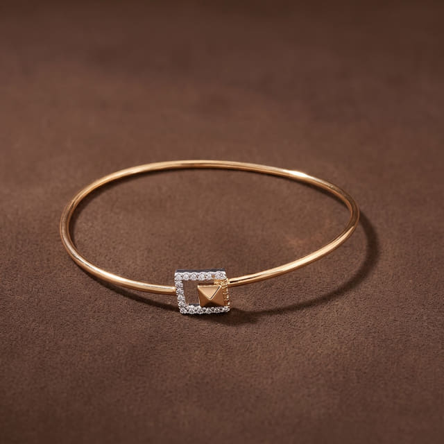 Square Motif Bangle