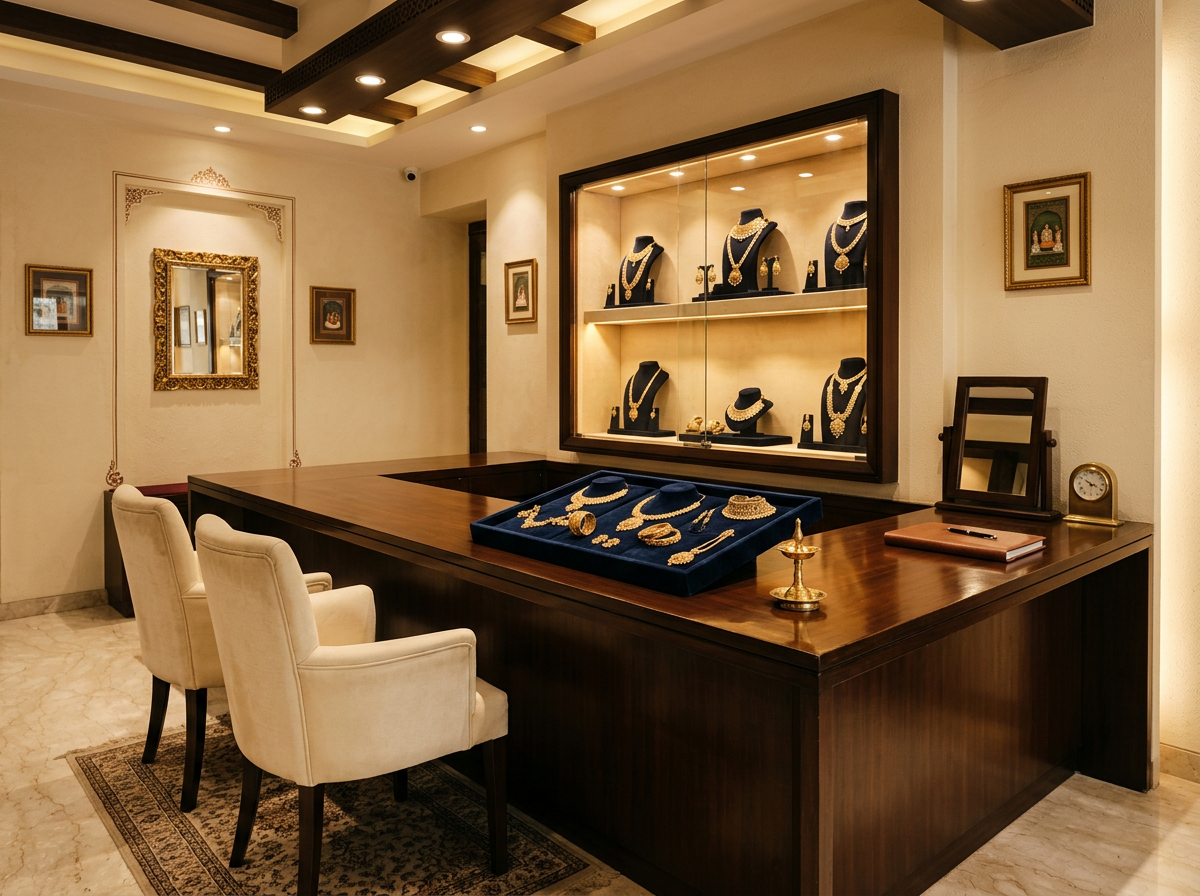 The Indian Jewels showroom